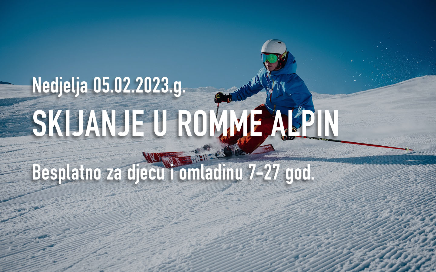 Prijavite se za skijanje u Romme Alpin