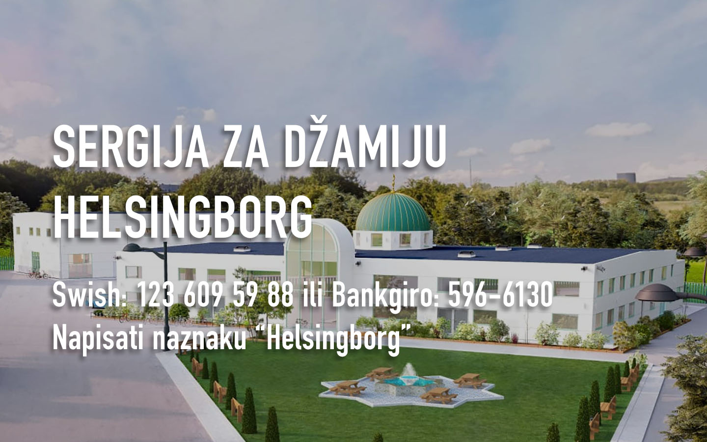Sergija za džamiju u Helsingborgu