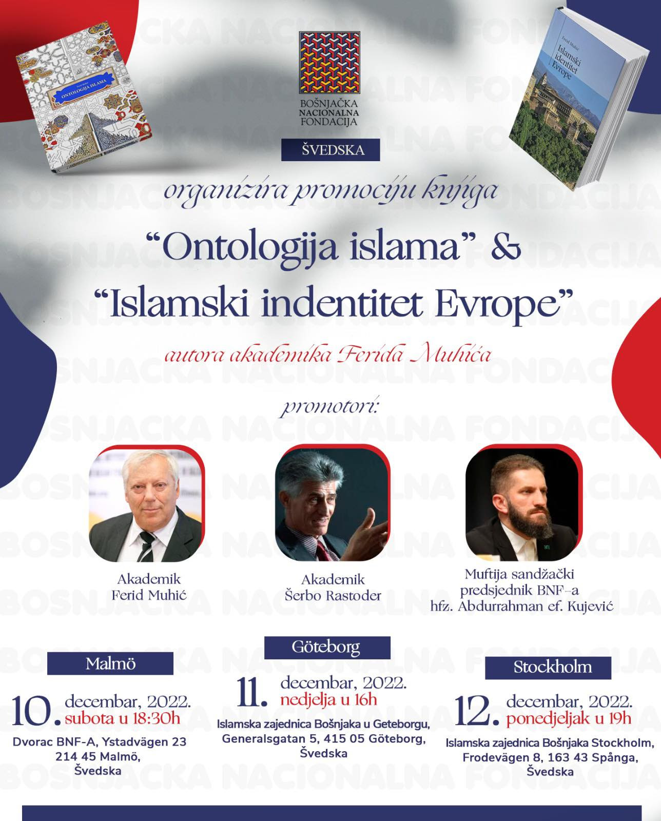 Promocija Knjige “Islamski identitet Evrope” i “Ontologija islama”